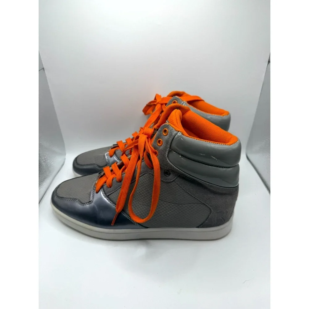 Rocawear Master Of The Craft‎ Mens 10 Sneaker Gray High Top Basketball Shoes